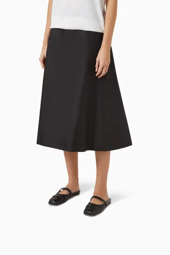 Little Bow Sabot Ballet Flats in Nappa Leather