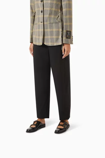 Bambi 3.0 Double Buckle Loafers in Leather