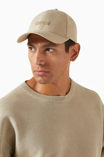 Logo-patch Baseball Cap