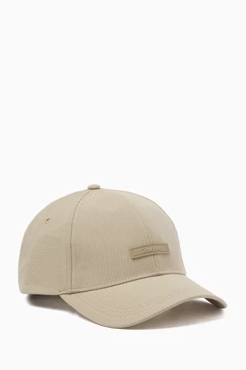 Logo-patch Baseball Cap
