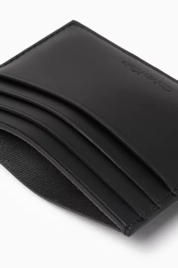 Logo Cardholder in Nappa Leather