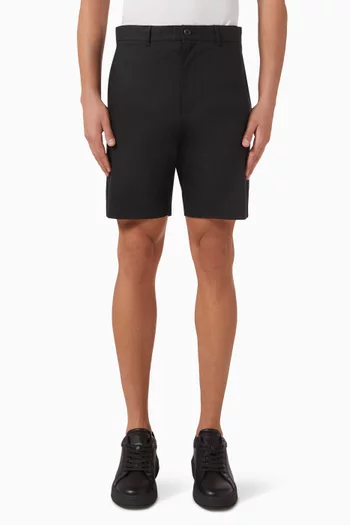 Chino Shorts in Linen-blend