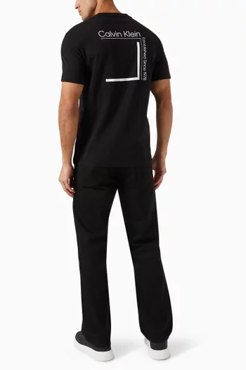 Box Logo T-shirt in Cotton