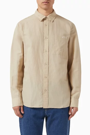 Shirt in Cotton & Linen