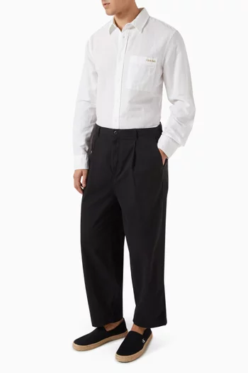 Shirt in Cotton & Linen