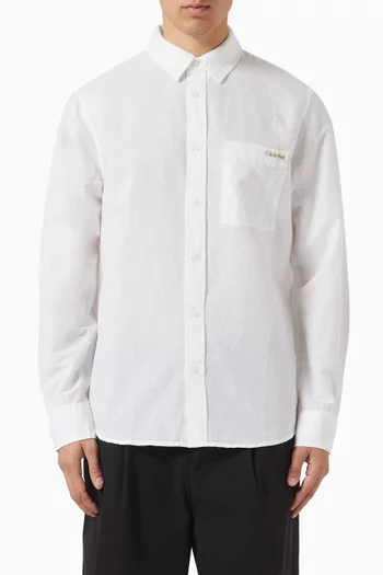Shirt in Cotton & Linen