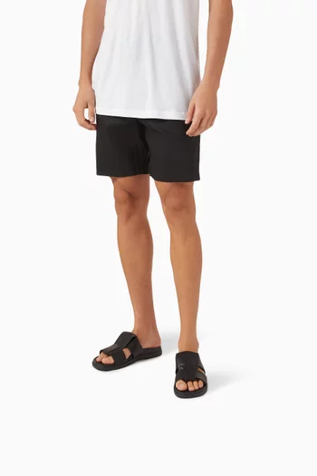 Double T Lug Sandals in Leather