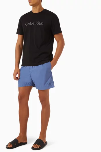 Logo Swim Shorts in Recycled Nylon