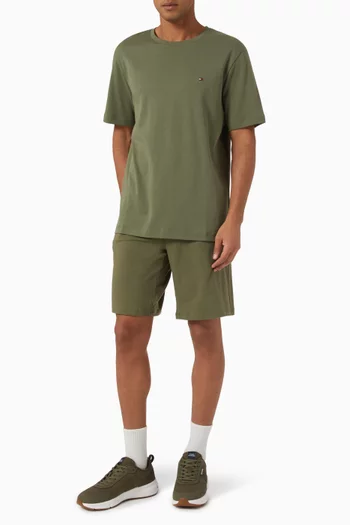 Essentials Track Shorts in Stretch Cotton