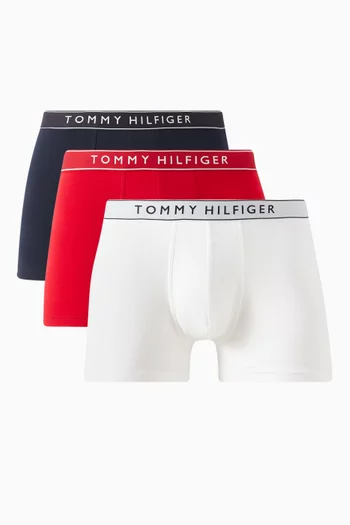 Everyday Essentials Trunks in Stretch Cotton, Set of 3