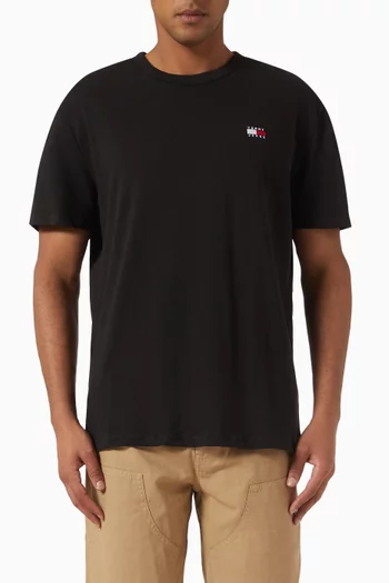 Tommy Badge T-shirt in Cotton