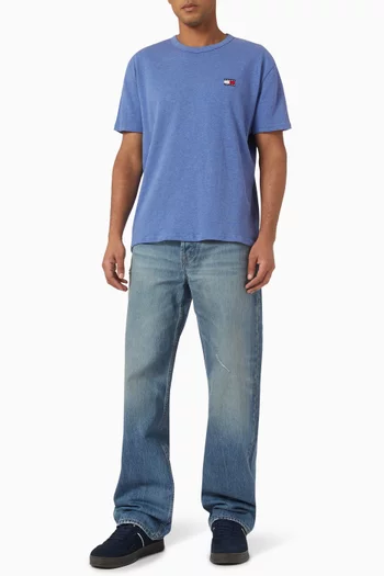 Tommy Badge T-shirt in Cotton