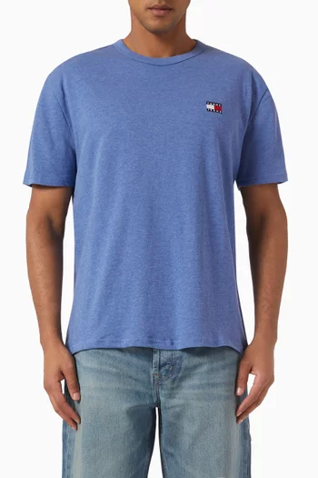 Tommy Badge T-shirt in Cotton