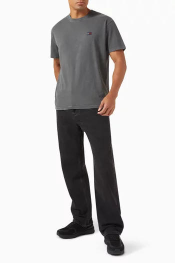 Label T-shirt in Cotton