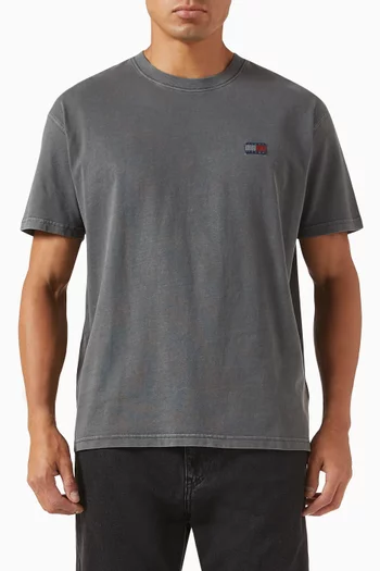Label T-shirt in Cotton