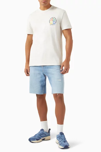Crest T-shirt in Cotton