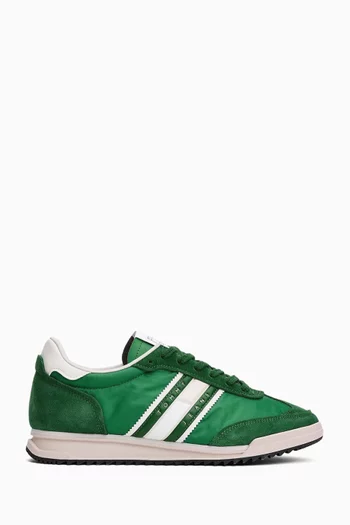 Retro Runner Sneakers in Leather