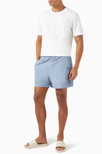 Original Logo Mid-length Swim Shorts