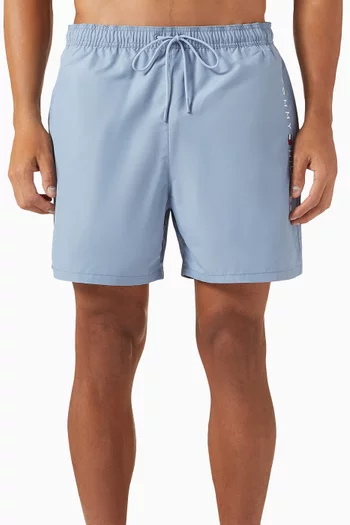 Original Logo Mid-length Swim Shorts