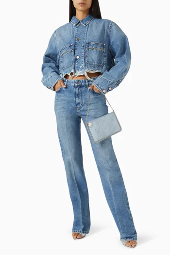 Straight-leg jeans in Denim