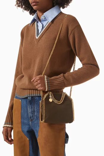 حقيبة يد فالابيلا صغيرة شمواه صناعي صديق للبيئة