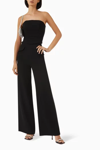 Empire-waist Pants in Crepe