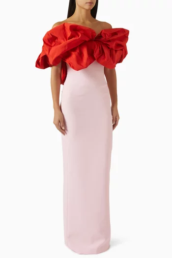 Billie Off-shoulder Gown
