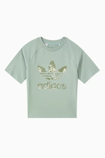 Logo T-shirt in Cotton Jersey