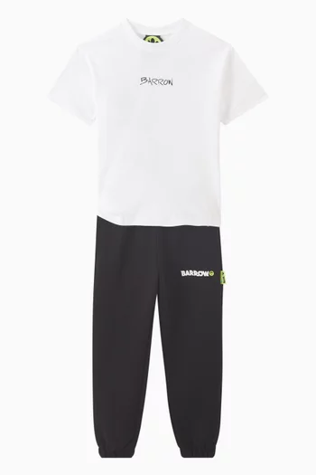 Relaxed Sweatpants in Cotton