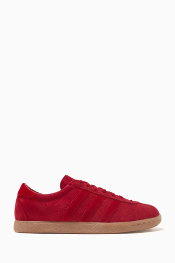 Tobacco Low-top Sneakers in Suede
