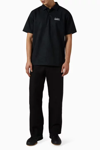 x Malbon Golf Polo Shirt in Cotton