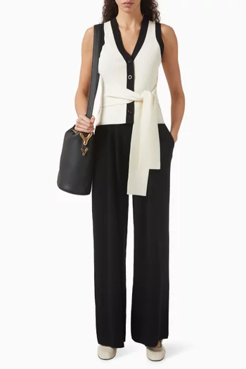 Collins Vest in Knit
