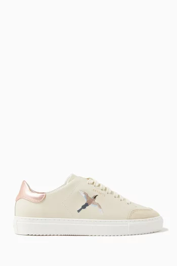 Clean 90 Bee Bird Sneakers in Leather & Suede