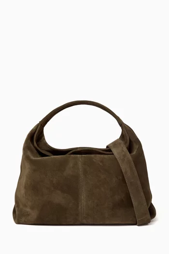 Gala Tote Bag in Suede