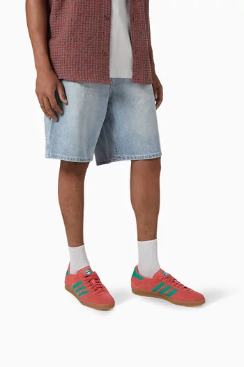 Gazelle Indoor Sneakers in Mix Materials
