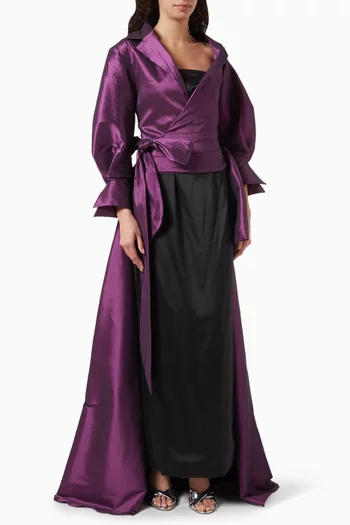 Dolce Jacket & Dress Set in Taffeta & Satin