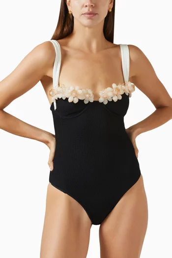 Merian Knit One-piece Swimsuit