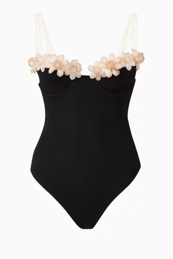 Merian Knit One-piece Swimsuit