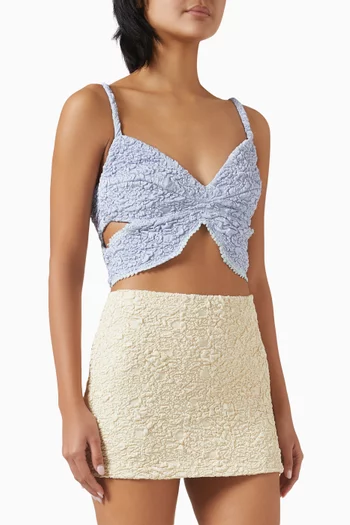 Papillon Jacquard Butterfly Top