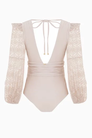 Seashell One-piece Swimsuit