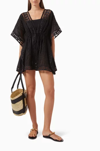 Masie Drawstring-waist Kaftan