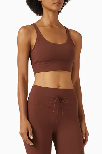 حمالة صدر رياضية يوسيمايت طويلة بريذ إنترلوك