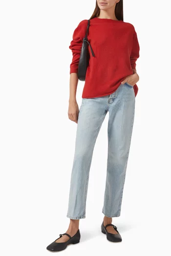 Boyfriend Sweater in Cashmere