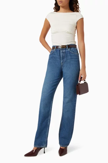 Madelyn Knit Top in Stretch Jersey