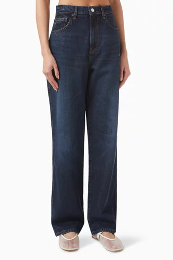 Val 90s Straight-leg Jeans in Denim