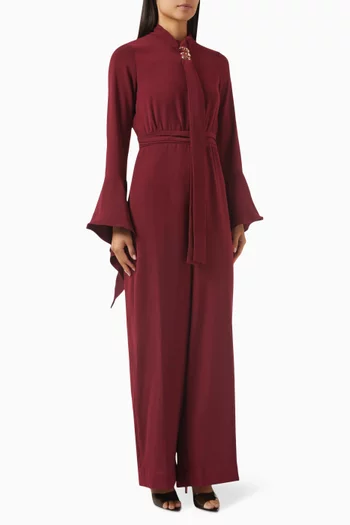Trivia Scarf Jumpsuit