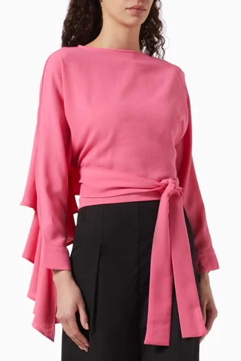 Weaver Drape Cape Top
