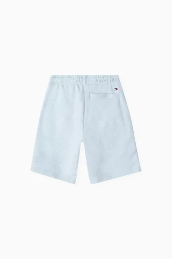 Varsity Logo Sweat Shorts in Cotton Blend