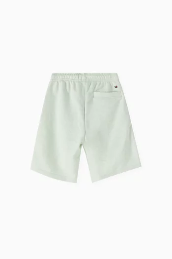 Varsity Logo Sweat Shorts in Cotton Blend
