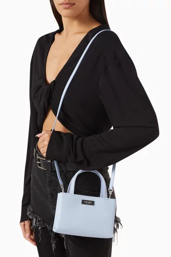 Mini Icon Handbag in Leather